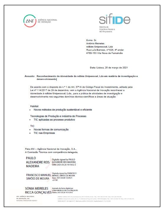 Reconhecimento da Idoneidade Científica pela ANI